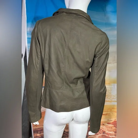 New Vince leather jacket S - Picture 3 of 4